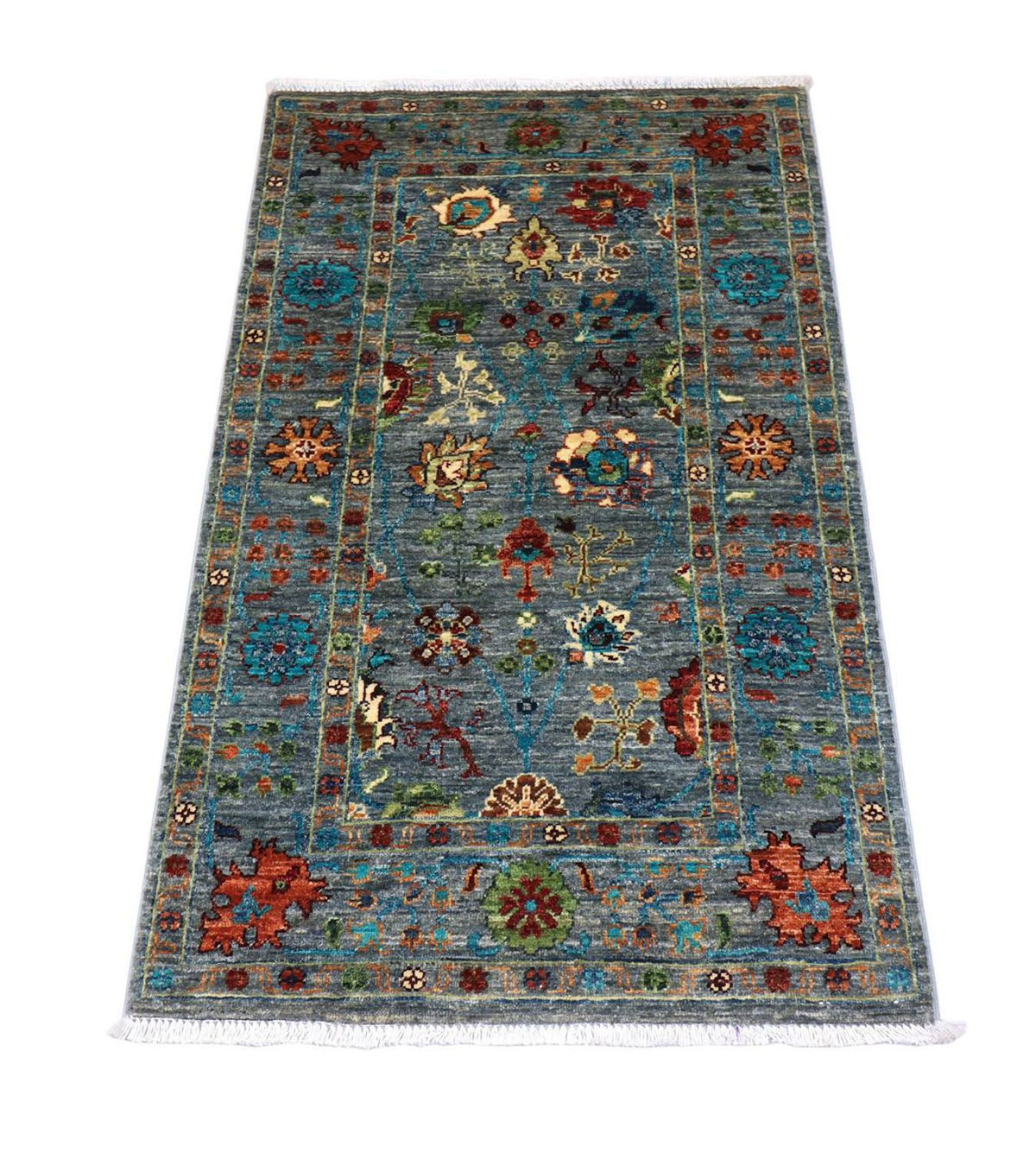 Ziegler tapijt - 132 x 81 cm - zee blauw