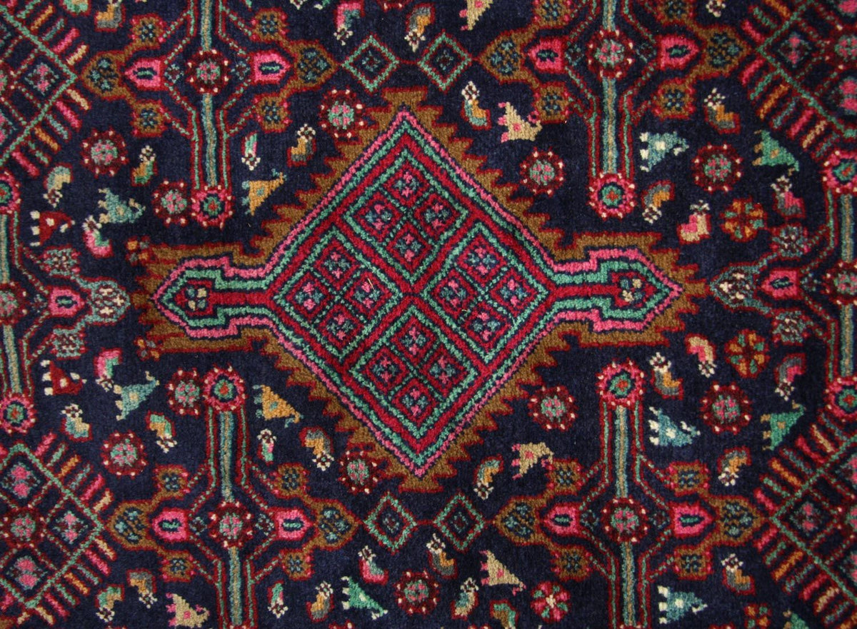 Loper Perzisch Tapijt - Nomadisch - 336 x 110 cm - blauw