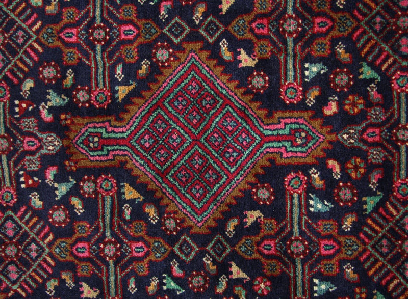 Loper Perzisch Tapijt - Nomadisch - 336 x 110 cm - blauw