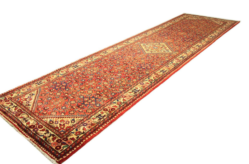 Loper Perzisch Tapijt - Nomadisch - 437 x 123 cm - rood