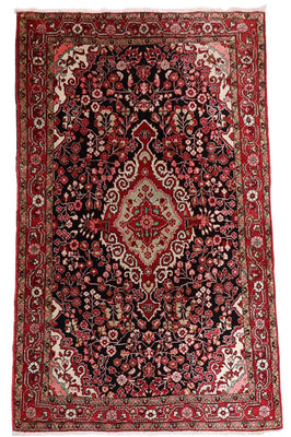 Perzisch tapijt - Klassiek - 214 x 134 cm - donkerblauw