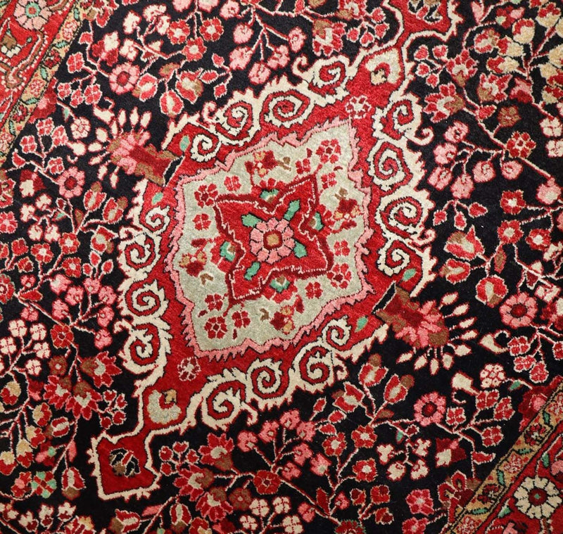 Perzisch tapijt - Klassiek - 214 x 134 cm - donkerblauw