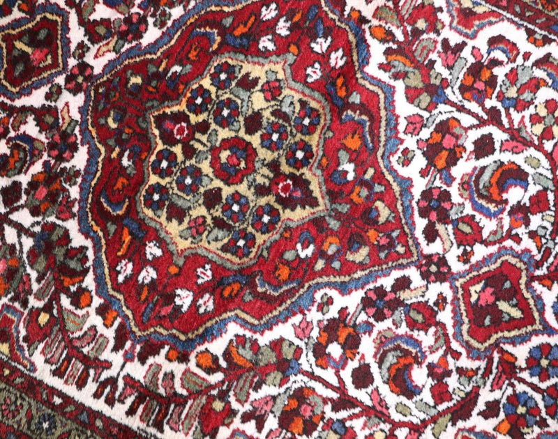 Perzisch Tapijt - Nomadisch - 146 x 100 cm - beige