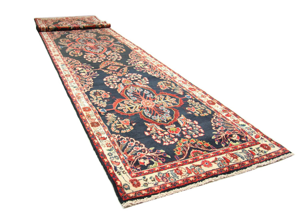 Loper Perzisch Tapijt - Nomadisch - 506 x 110 cm - blauw