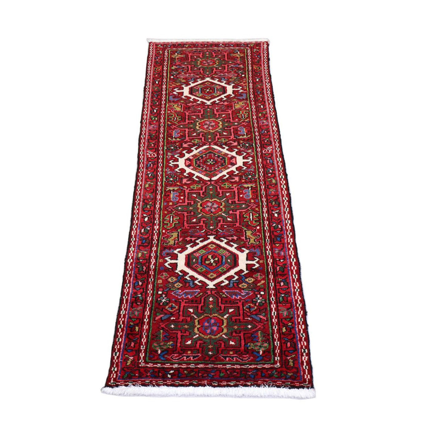 Qaraja Tapijt 196x66cm - Perzisch tapijt