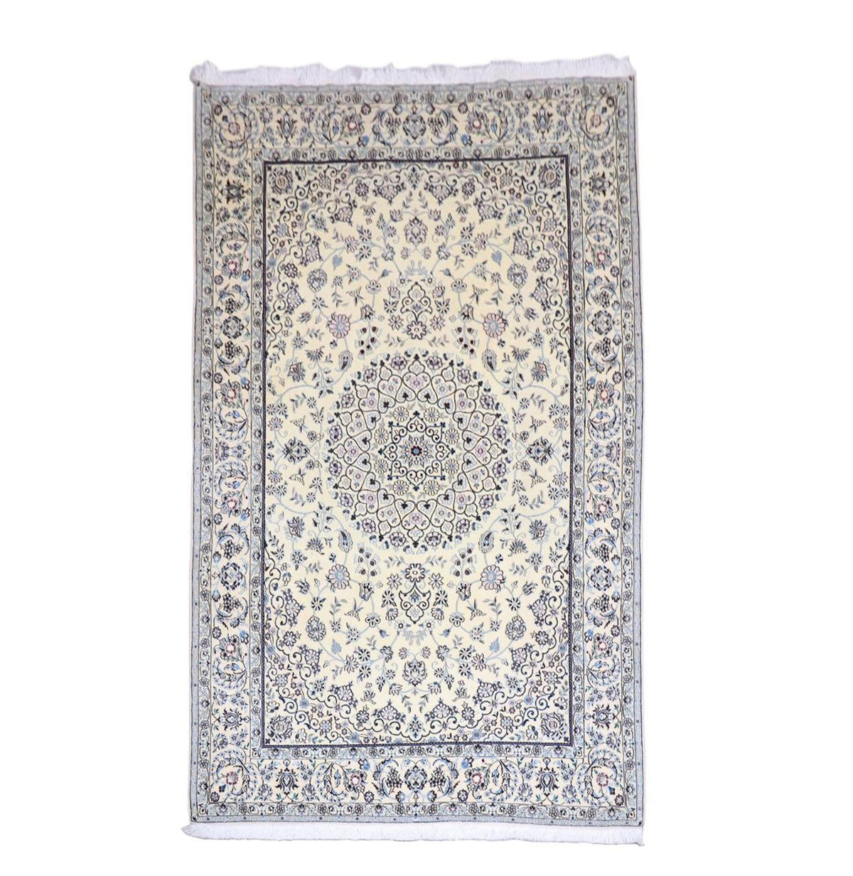 Perzisch tapijt - Nain - 307 x 200 cm - beige