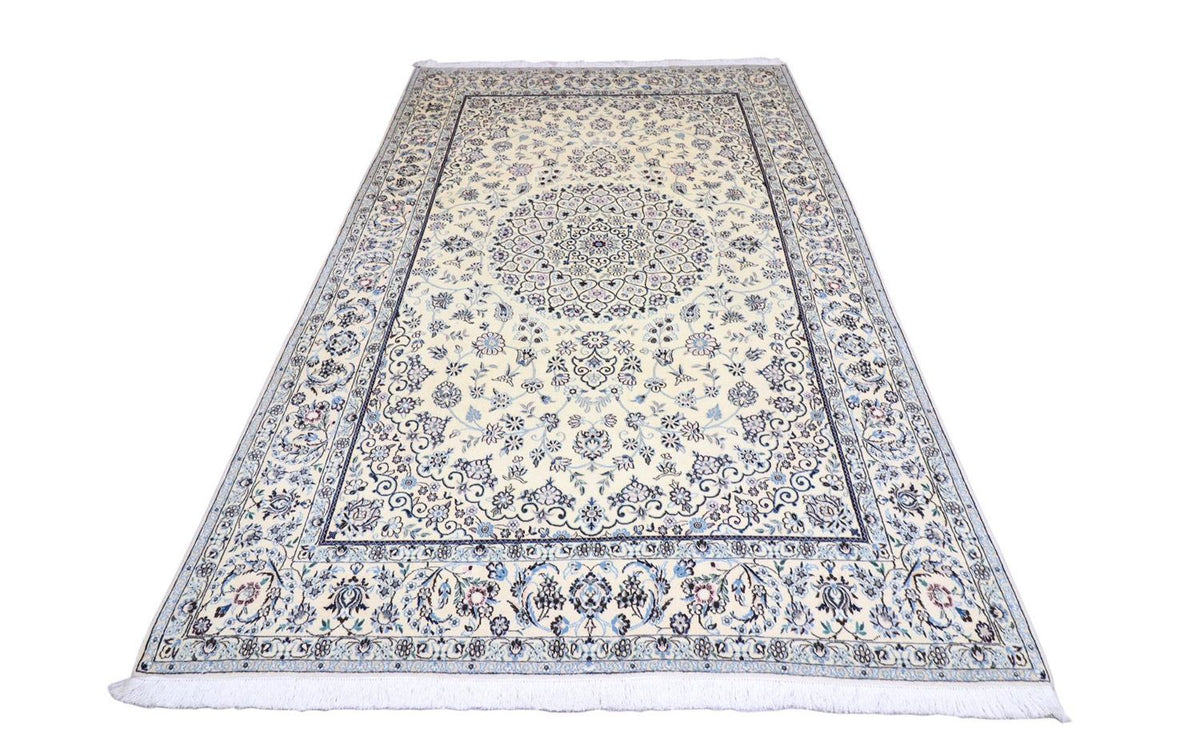 Perzisch tapijt - Nain - 307 x 200 cm - beige