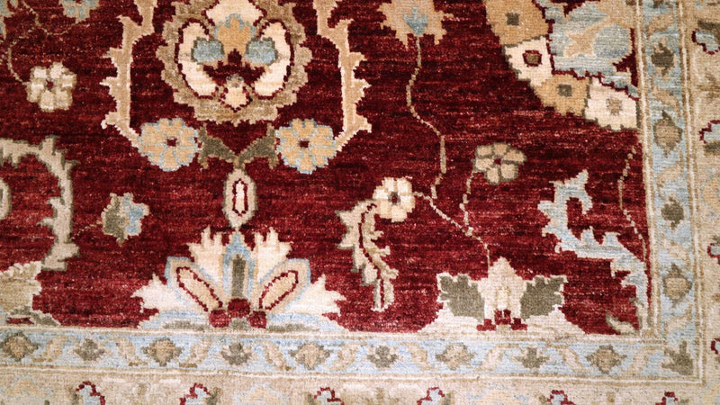 Ziegler tapijt - 357 x 276 cm - donkerrood