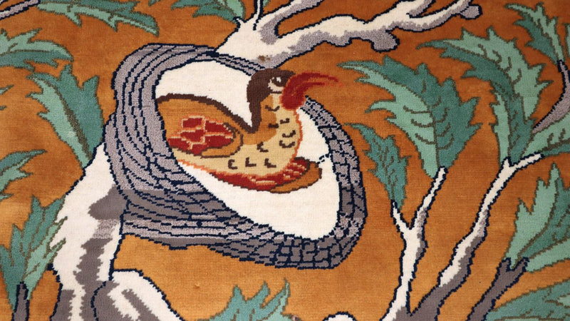 Perzisch Tapijt - Nomadisch - 388 x 275 cm - bruin