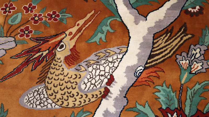 Perzisch Tapijt - Nomadisch - 388 x 275 cm - bruin