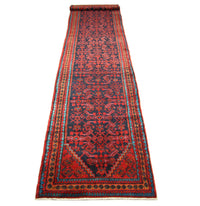 Loper Perzisch Tapijt - Nomadisch - 497 x 107 cm - blauw