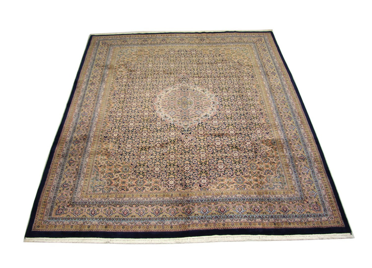 Perzisch tapijt - Bijar - 290 x 248 cm - blauw