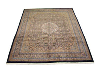 Perzisch tapijt - Bijar - 290 x 248 cm - blauw