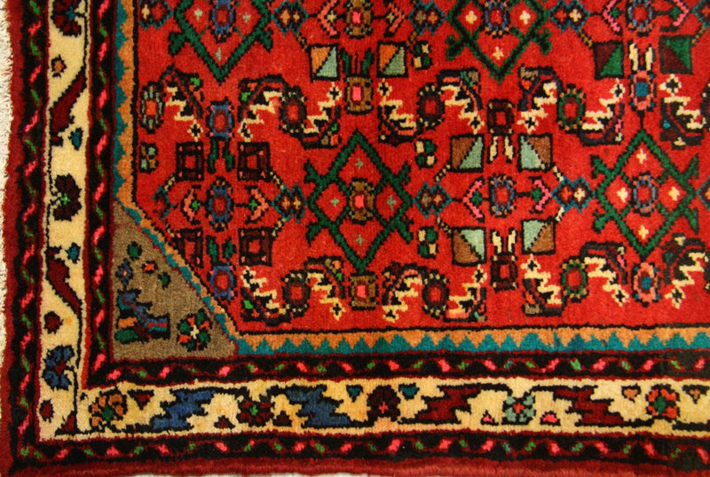 Loper Perzisch Tapijt - Nomadisch - 387 x 80 cm - rood