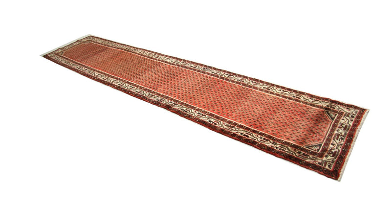 Loper Perzisch Tapijt - Nomadisch - 387 x 80 cm - rood
