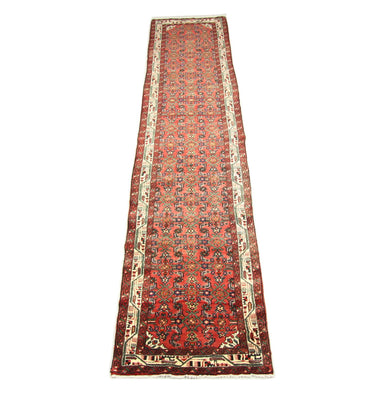 Loper Perzisch Tapijt - Nomadisch - 385 x 80 cm - rood