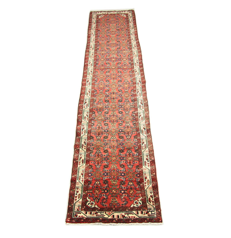 Loper Perzisch Tapijt - Nomadisch - 385 x 80 cm - rood