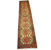 Loper Perzisch Tapijt - Nomadisch - 406 x 80 cm - rood