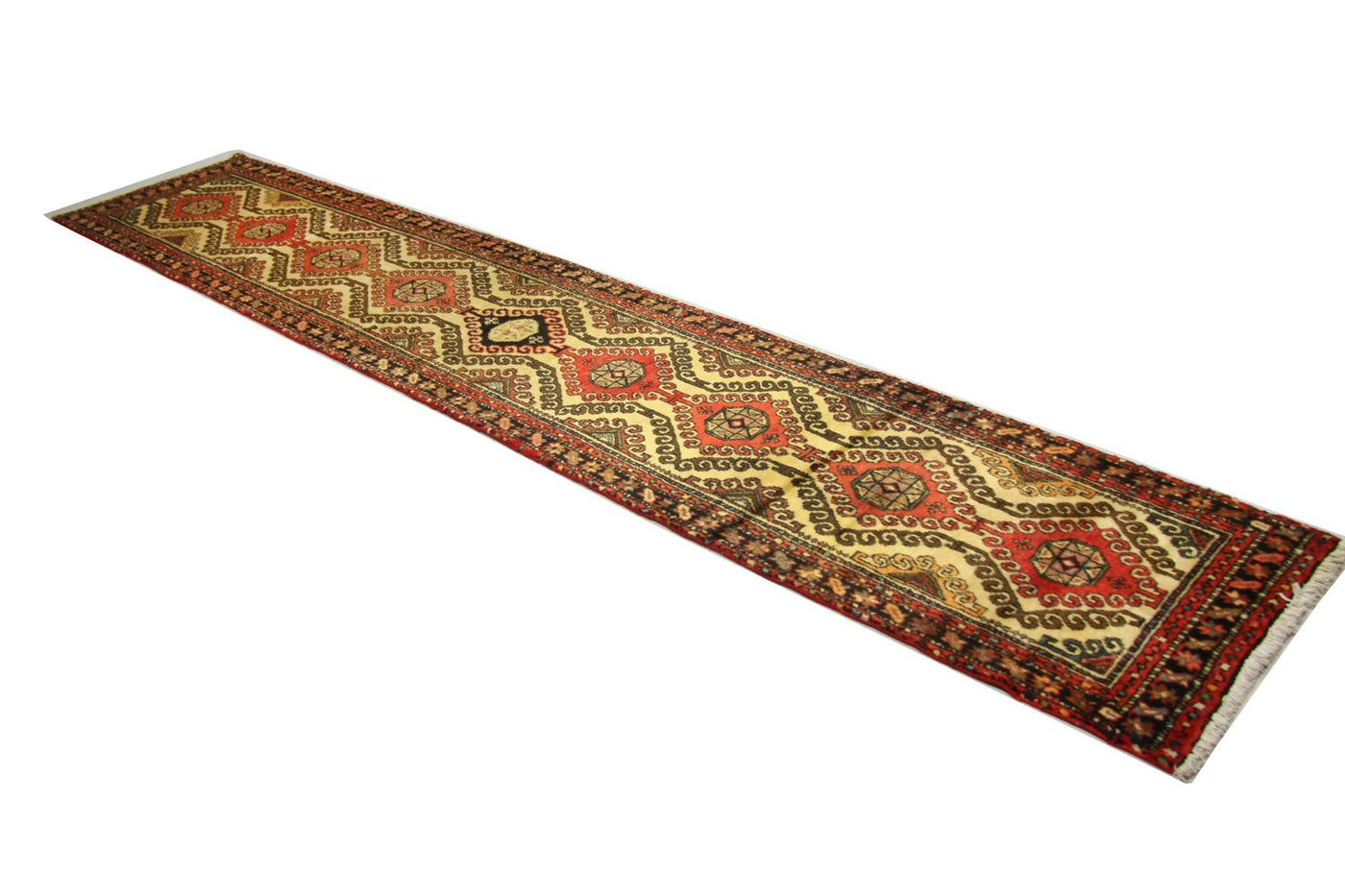 Hamadan Tapijt 406x80cm - Perzisch tapijt