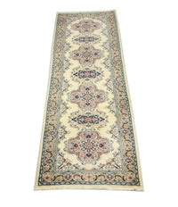 Loper Perzisch tapijt - Keshan - 300 x 82 cm - blauw