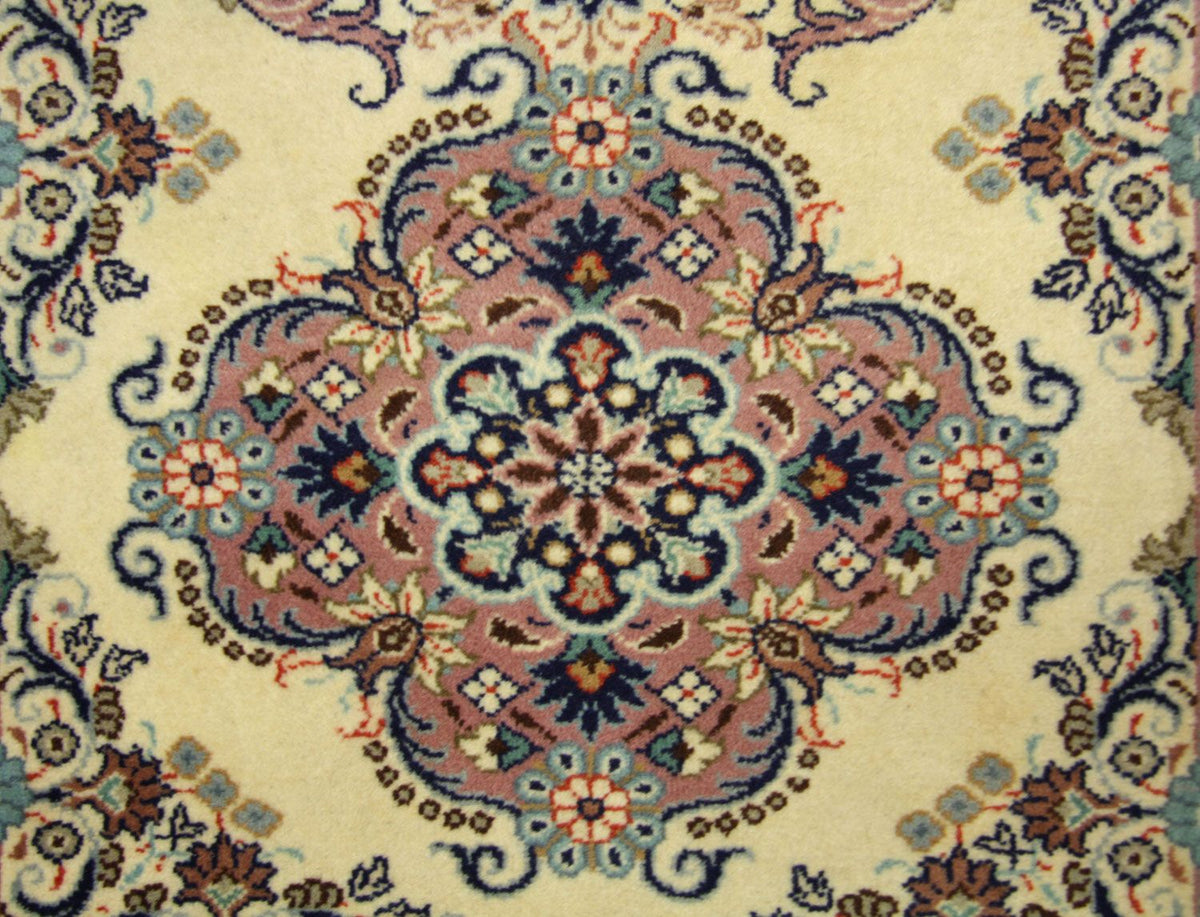 Loper Perzisch tapijt - Keshan - 300 x 82 cm - blauw