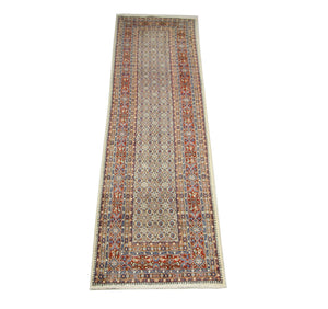 Loper Perzisch tapijt - Keshan - 299 x 78 cm - blauw