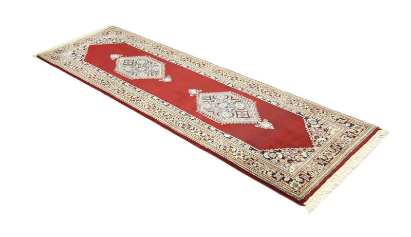 Loper Perzisch tapijt - Bijar - 245 x 75 cm - rood