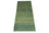 Loper Gabbeh tapijt - Perzisch - 247 x 90 cm - groen
