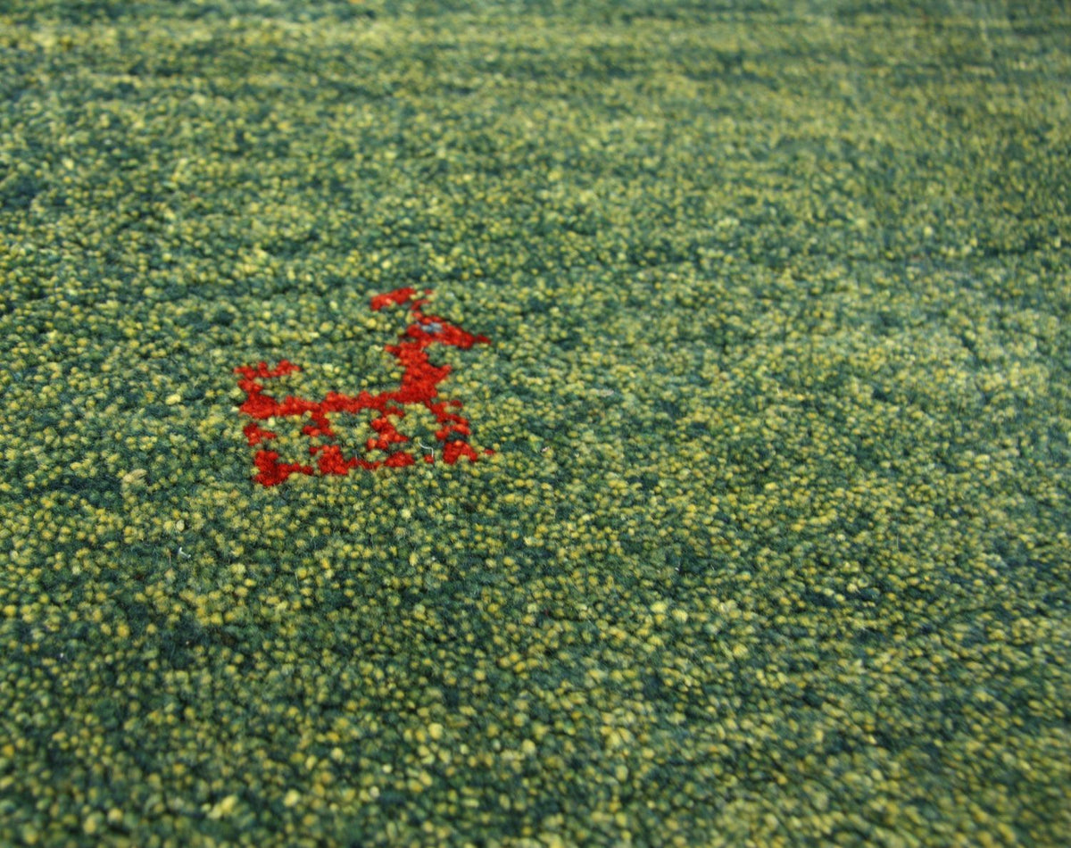 Loper Gabbeh tapijt - Perzisch - 233 x 84 cm - groen