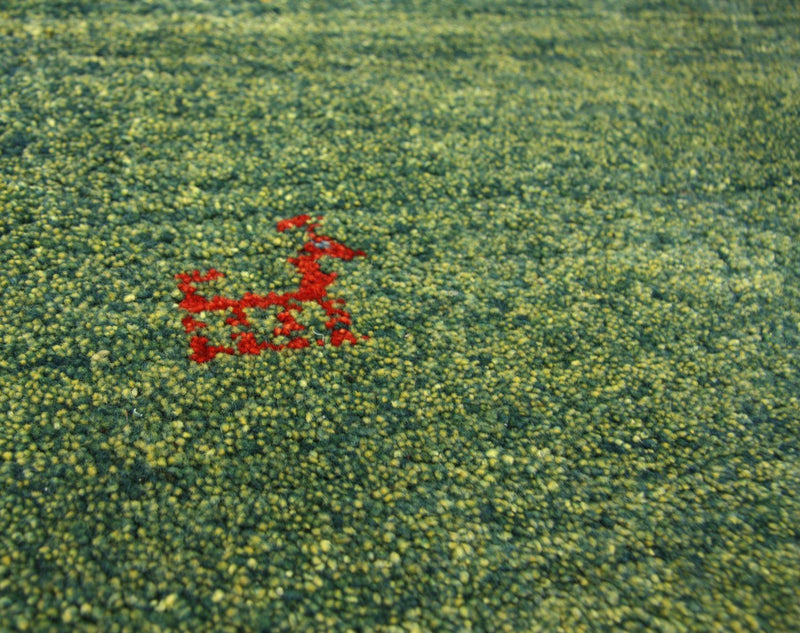 Loper Gabbeh tapijt - Perzisch - 233 x 84 cm - groen