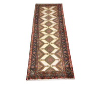 Loper Perzisch Tapijt - Nomadisch - 292 x 94 cm - beige