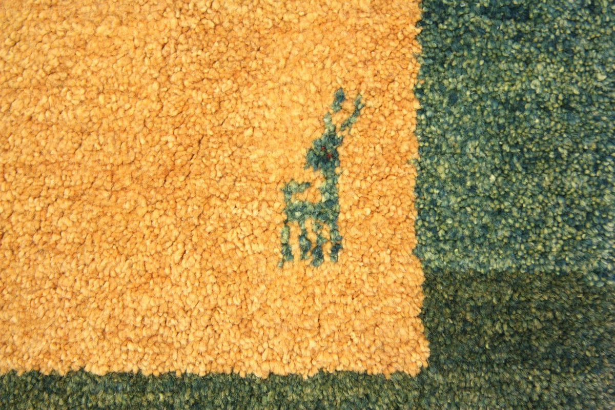 Loper Gabbeh tapijt - Perzisch - 285 x 86 cm - oranje