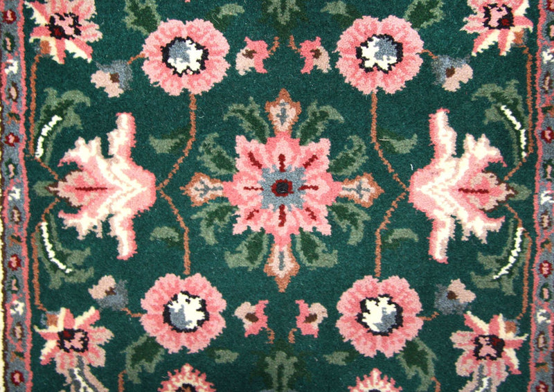 Loper Perzisch tapijt - Bijar - 303 x 78 cm - blauw