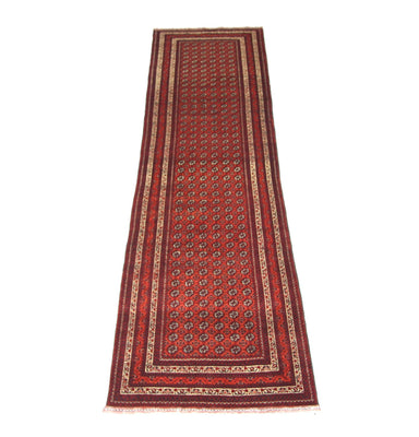 Loper Afghaans tapijt - Bukhara - 339 x 84 cm - rood
