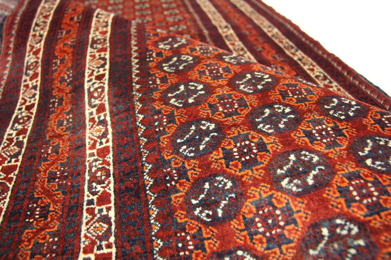 Loper Afghaans tapijt - Bukhara - 290 x 89 cm - rood