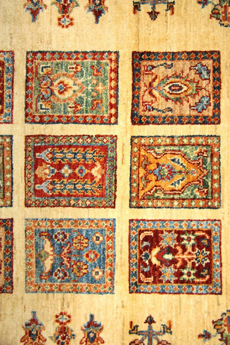 Loper Ziegler tapijt - 248 x 81 cm - goud