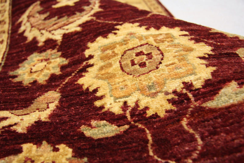 Loper Ziegler tapijt - 291 x 80 cm - rood