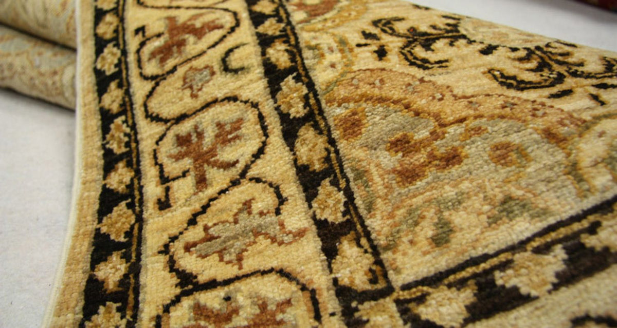 Loper Ziegler tapijt - 315 x 94 cm - bruin