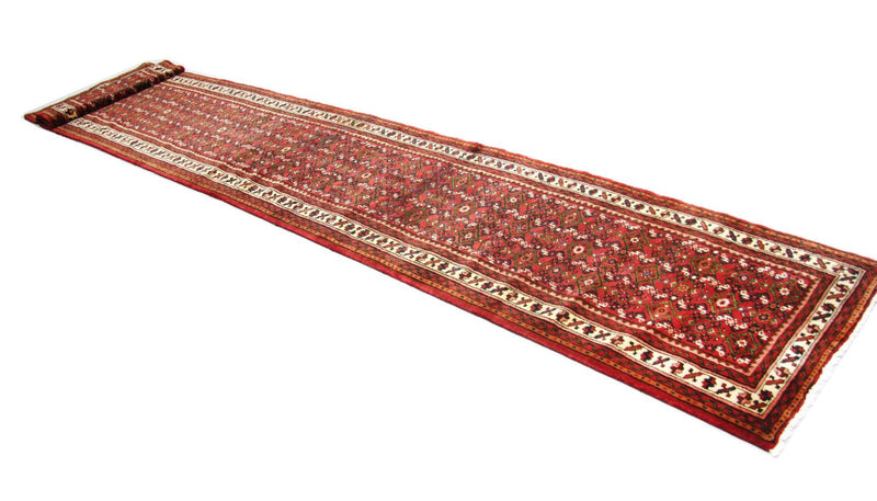 Loper Perzisch Tapijt - Nomadisch - 470 x 93 cm - rood