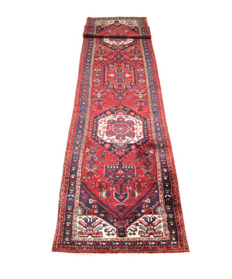 Loper Perzisch Tapijt - Nomadisch - 475 x 101 cm - rood