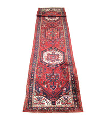 Loper Perzisch Tapijt - Nomadisch - 475 x 101 cm - rood