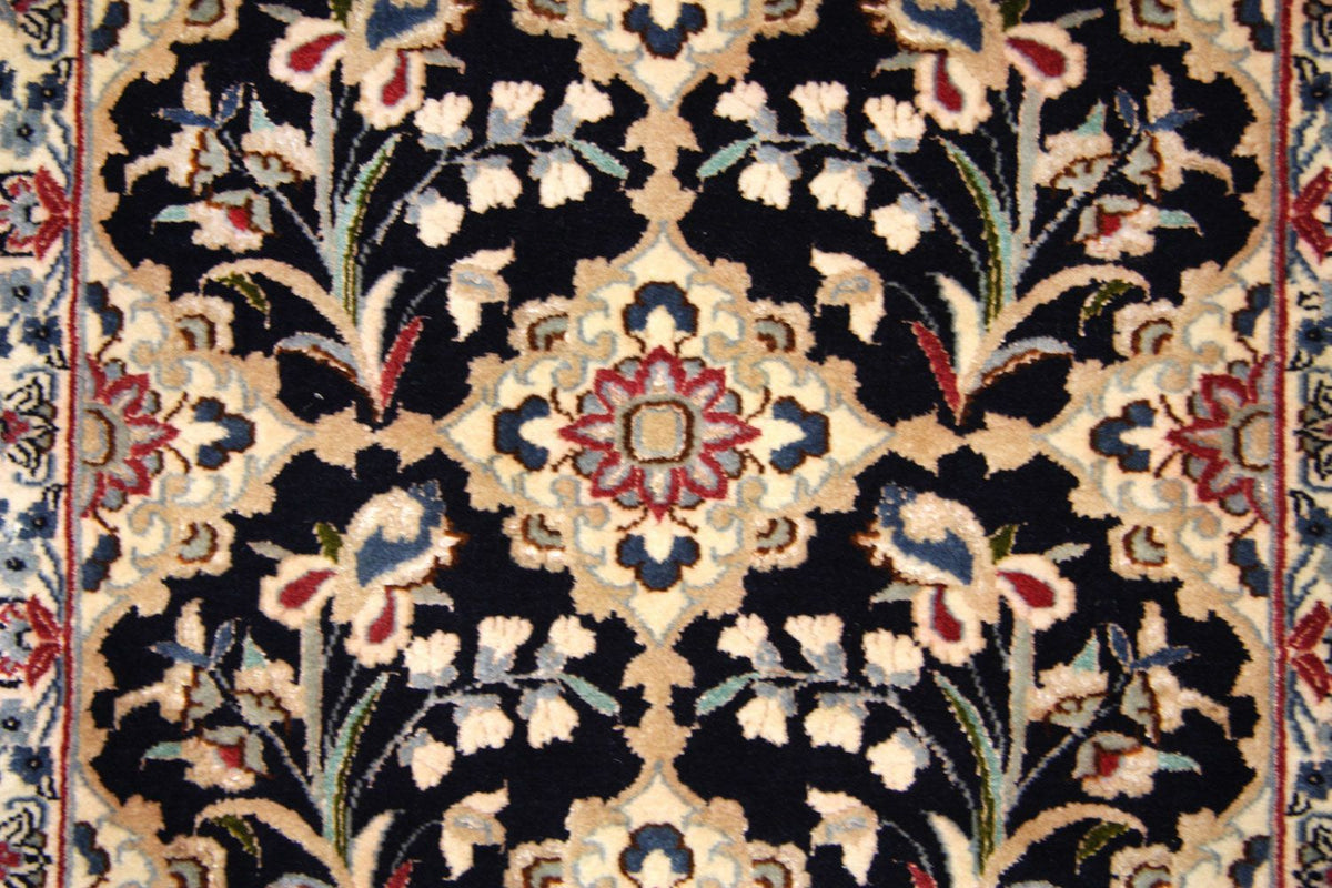 Loper Perzisch tapijt - Nain - Premium - 203 x 48 cm - blauw