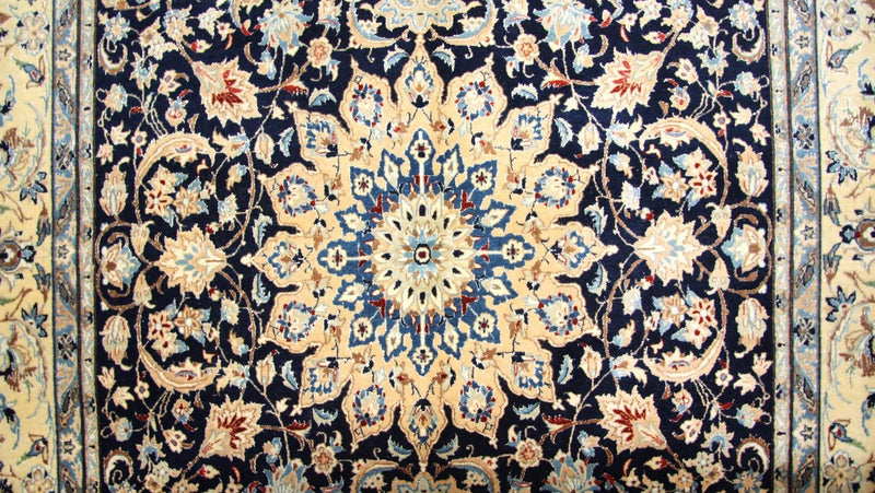 Perzisch tapijt - Nain - Premium - 261 x 155 cm - blauw