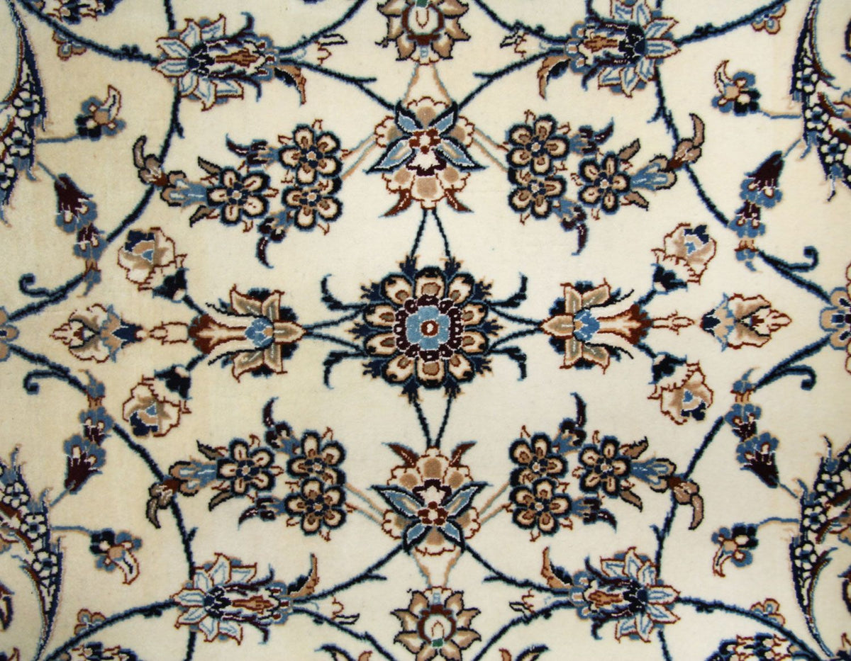 Perzisch tapijt - Nain - Premium - 253 x 165 cm - natuurlijk wit