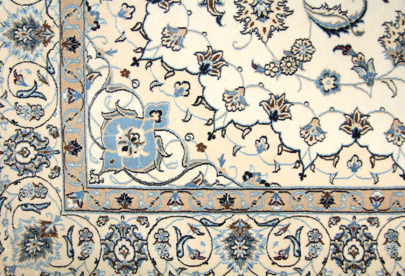 Perzisch tapijt - Nain - Premium - 212 x 135 cm - natuurlijk wit