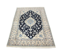 Perzisch tapijt - Nain - Premium - 256 x 172 cm - donkerblauw