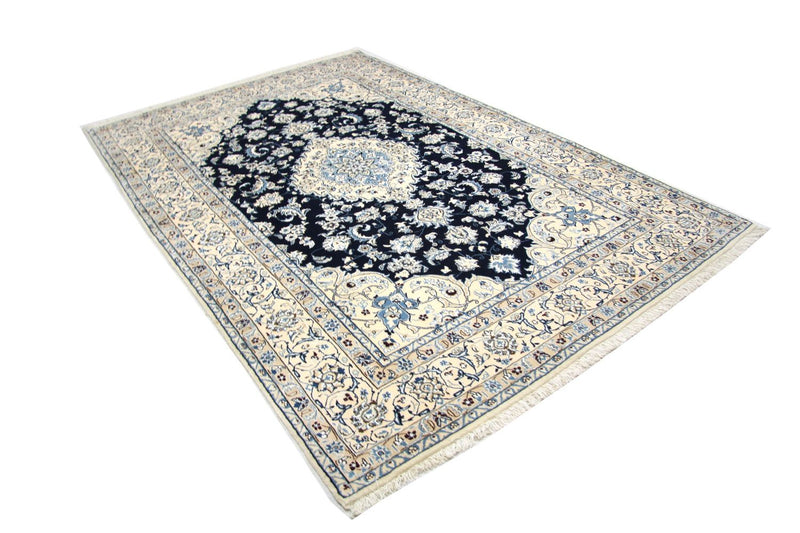 Perzisch tapijt - Nain - Premium - 256 x 172 cm - donkerblauw