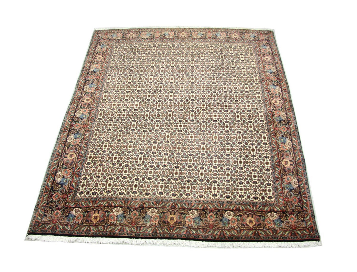 Perzisch tapijt - Bijar - 251 x 202 cm - beige