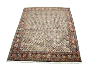 Perzisch tapijt - Bijar - 251 x 202 cm - beige