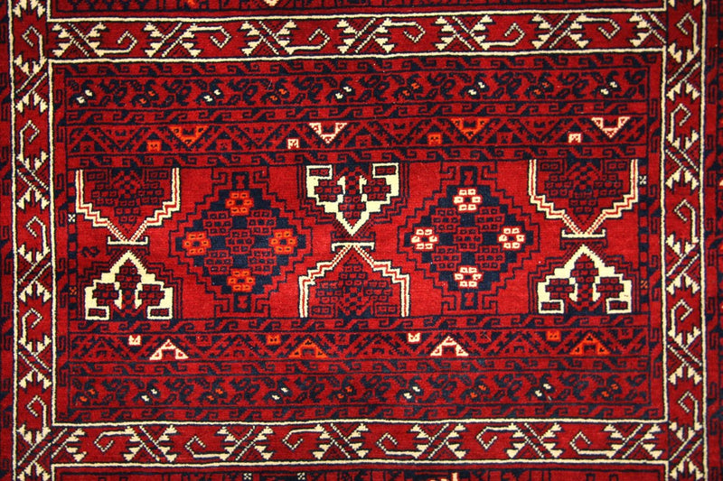 Afghaans tapijt - 250 x 166 cm - rood